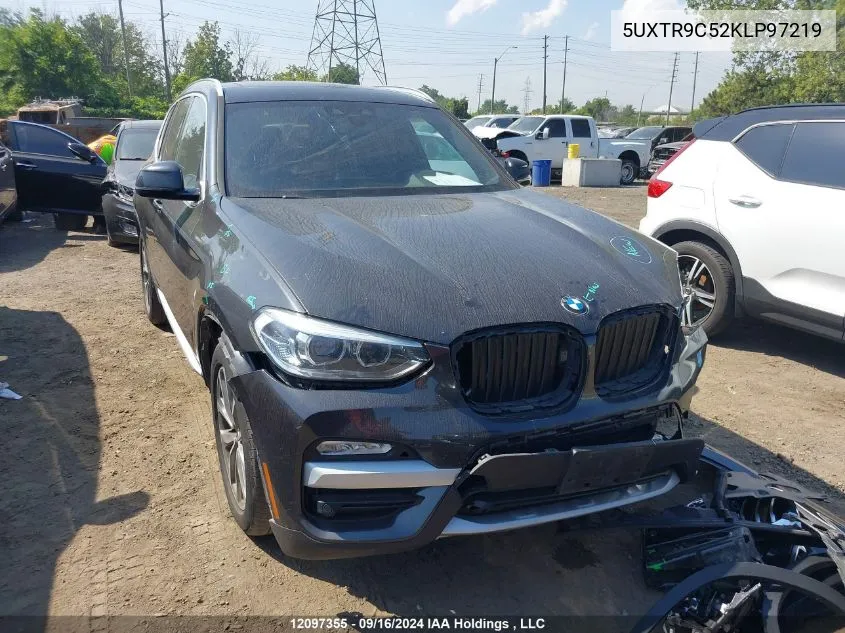 5UXTR9C52KLP97219 2019 BMW X3