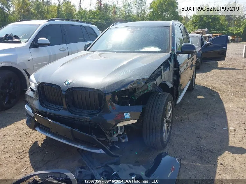 5UXTR9C52KLP97219 2019 BMW X3