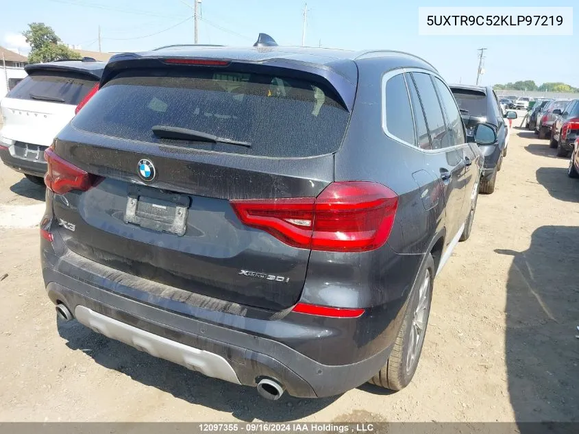 5UXTR9C52KLP97219 2019 BMW X3