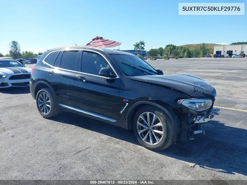 5UXTR7C50KLF29776 2019 BMW X3 Sdrive30I