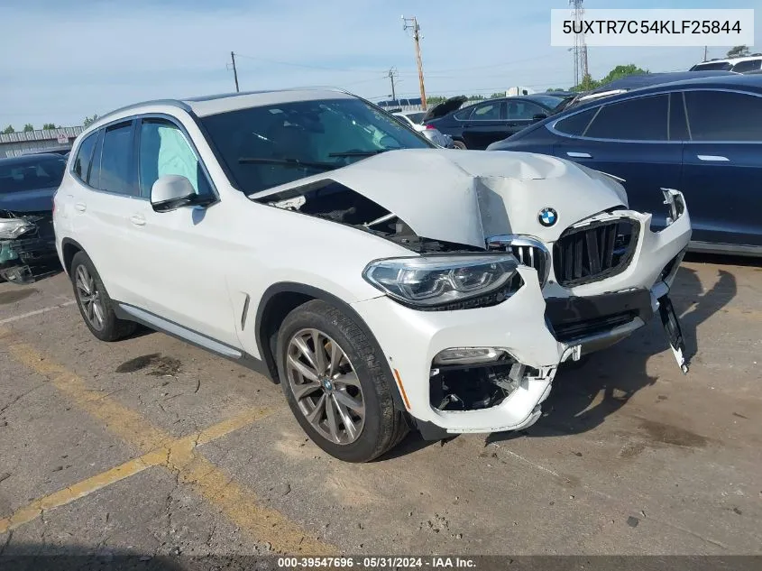 5UXTR7C54KLF25844 2019 BMW X3 Sdrive30I