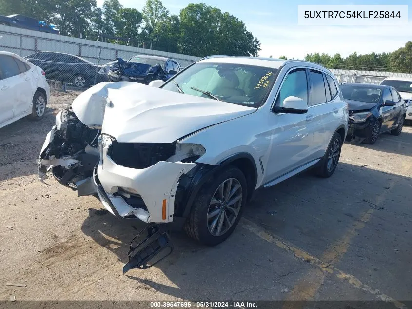 5UXTR7C54KLF25844 2019 BMW X3 Sdrive30I