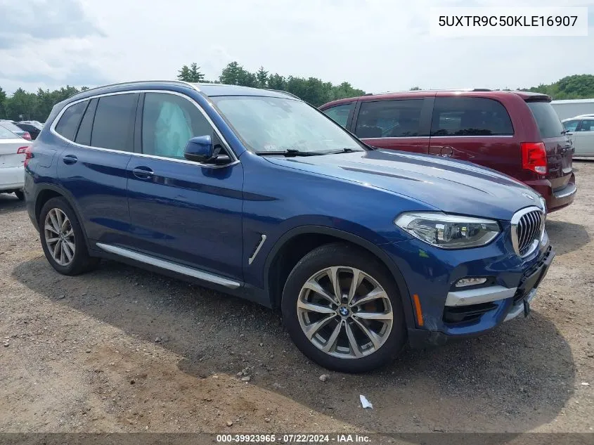 5UXTR9C50KLE16907 2019 BMW X3 xDrive30I