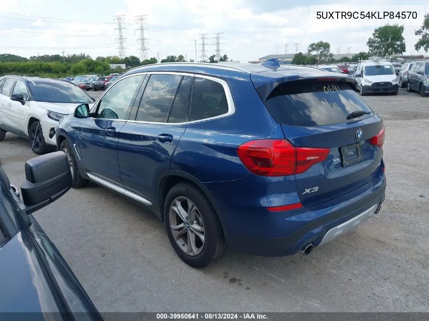 5UXTR9C54KLP84570 2019 BMW X3 xDrive30I