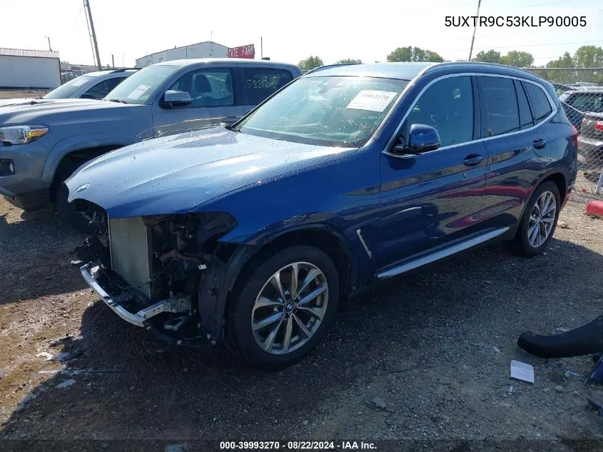 5UXTR9C53KLP90005 2019 BMW X3 xDrive30I