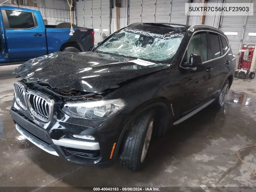 5UXTR7C56KLF23903 2019 BMW X3 Sdrive30I