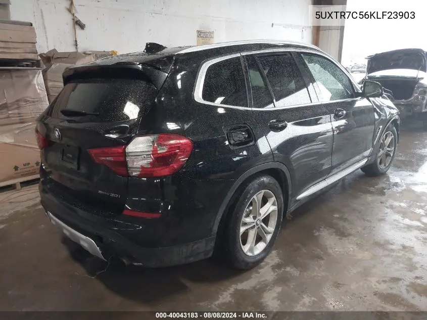 5UXTR7C56KLF23903 2019 BMW X3 Sdrive30I