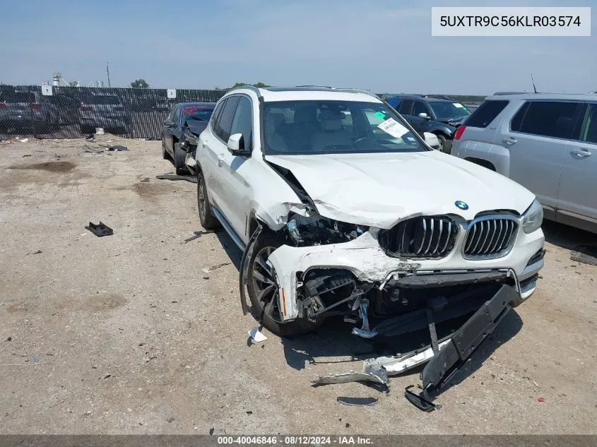 5UXTR9C56KLR03574 2019 BMW X3 xDrive30I