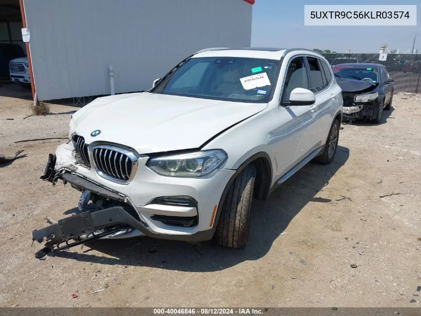 5UXTR9C56KLR03574 2019 BMW X3 xDrive30I