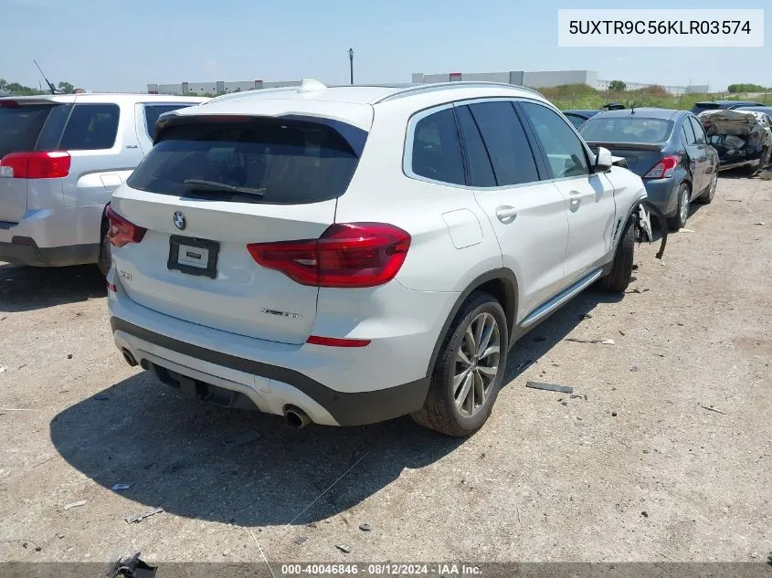 5UXTR9C56KLR03574 2019 BMW X3 xDrive30I