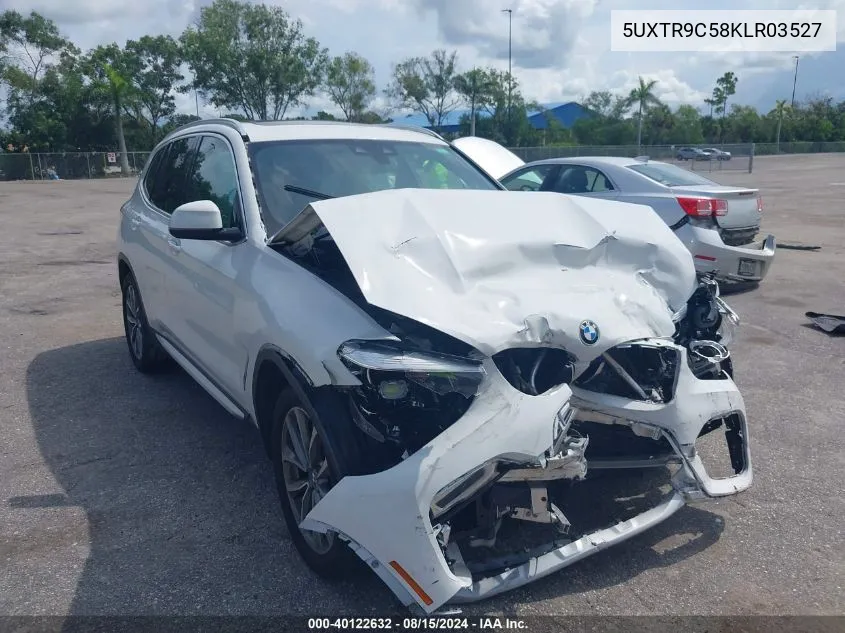 5UXTR9C58KLR03527 2019 BMW X3 xDrive30I