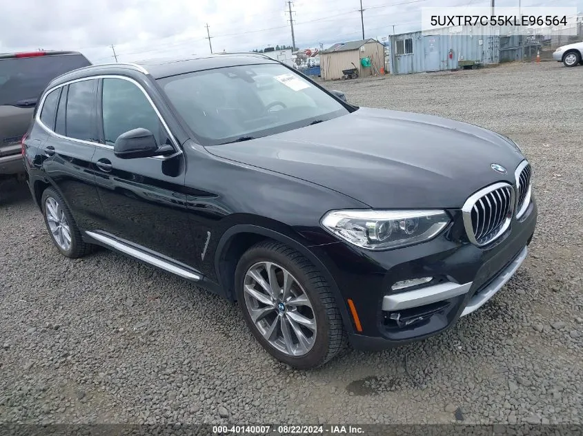 5UXTR7C55KLE96564 2019 BMW X3 Sdrive30I