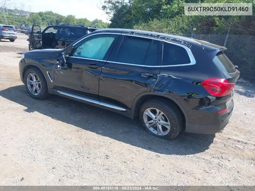 2019 BMW X3 xDrive30I VIN: 5UXTR9C50KLD91460 Lot: 40193116