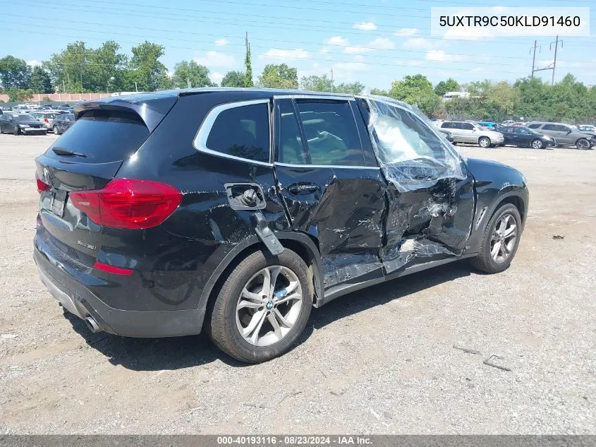 2019 BMW X3 xDrive30I VIN: 5UXTR9C50KLD91460 Lot: 40193116