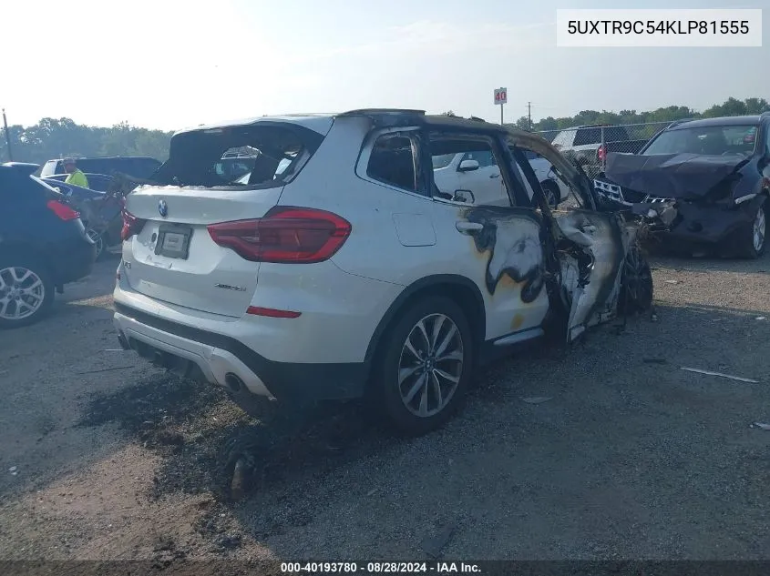 5UXTR9C54KLP81555 2019 BMW X3 xDrive30I