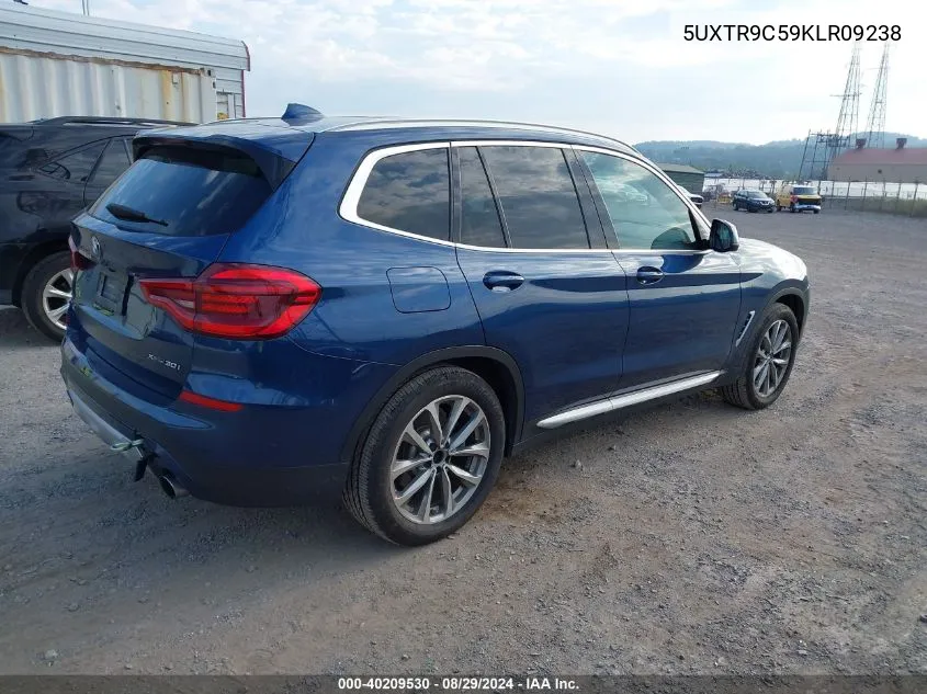 5UXTR9C59KLR09238 2019 BMW X3 xDrive30I