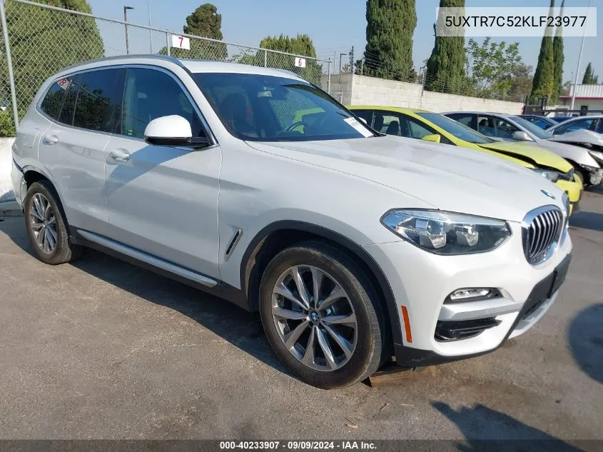 2019 BMW X3 Sdrive30I VIN: 5UXTR7C52KLF23977 Lot: 40233907