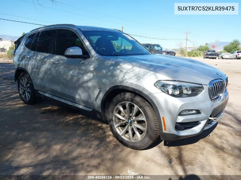 2019 BMW X3 Sdrive30I VIN: 5UXTR7C52KLR39475 Lot: 40256124