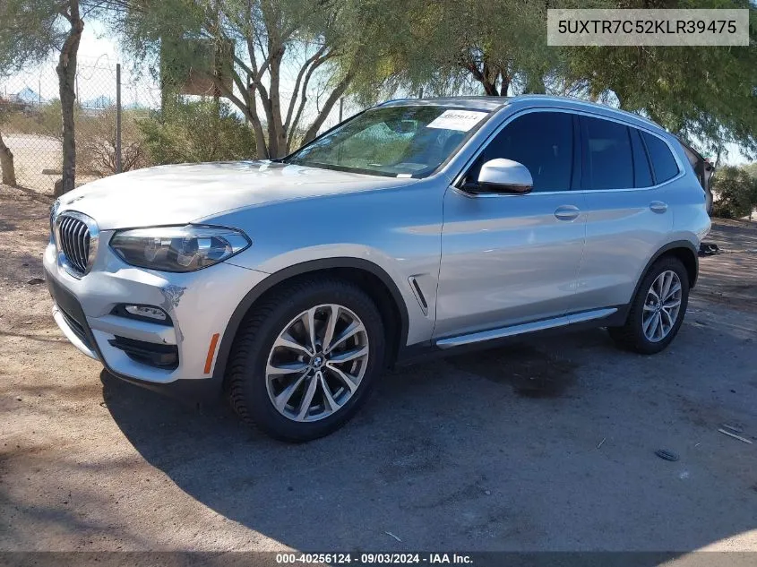 2019 BMW X3 Sdrive30I VIN: 5UXTR7C52KLR39475 Lot: 40256124