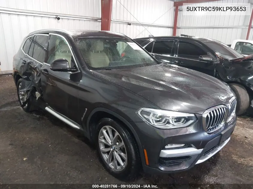 5UXTR9C59KLP93653 2019 BMW X3 xDrive30I