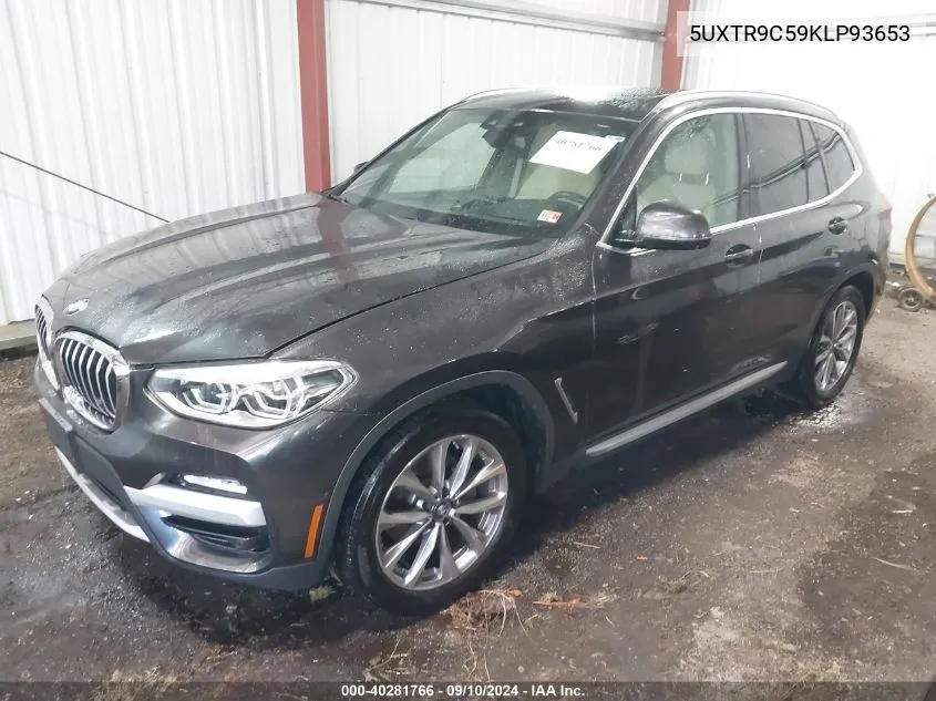 5UXTR9C59KLP93653 2019 BMW X3 xDrive30I