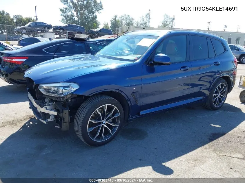 5UXTR9C54KLE14691 2019 BMW X3 xDrive30I