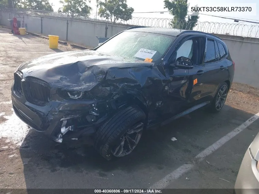 5UXTS3C58KLR73370 2019 BMW X3 M40I