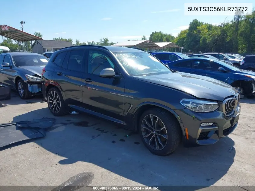 2019 BMW X3 M40I VIN: 5UXTS3C56KLR73772 Lot: 40376065