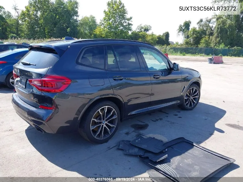 2019 BMW X3 M40I VIN: 5UXTS3C56KLR73772 Lot: 40376065