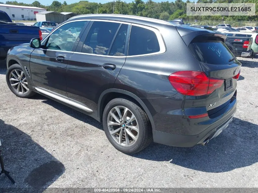 5UXTR9C50KLE21685 2019 BMW X3 xDrive30I