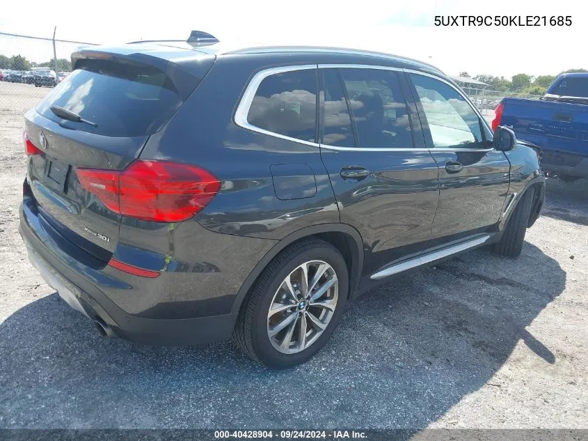 5UXTR9C50KLE21685 2019 BMW X3 xDrive30I