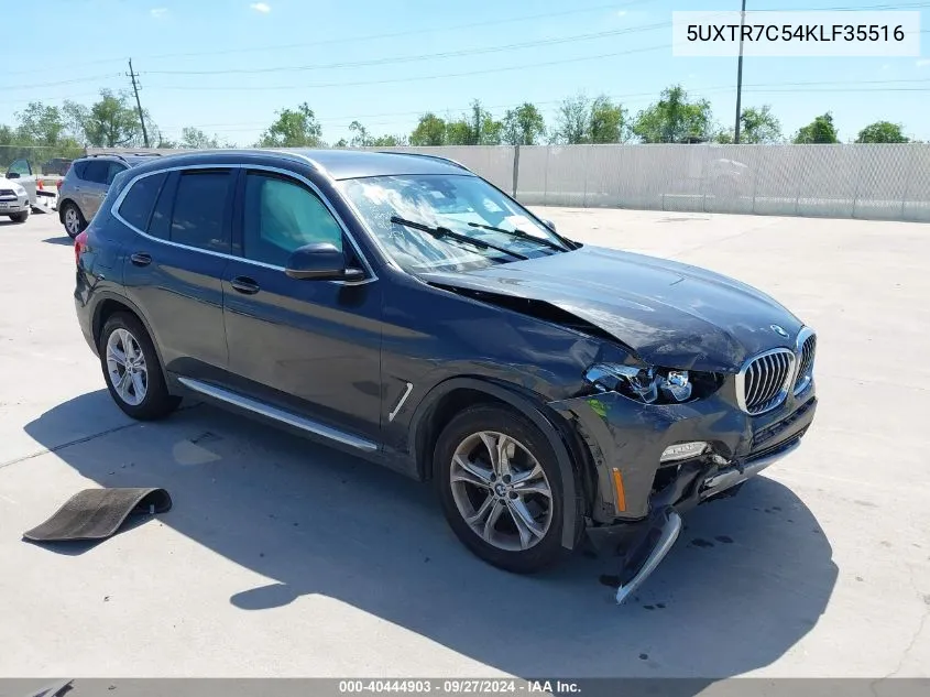 2019 BMW X3 Sdrive30I VIN: 5UXTR7C54KLF35516 Lot: 40444903