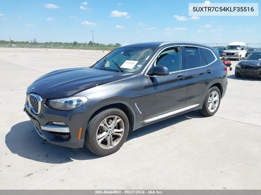 2019 BMW X3 Sdrive30I VIN: 5UXTR7C54KLF35516 Lot: 40444903