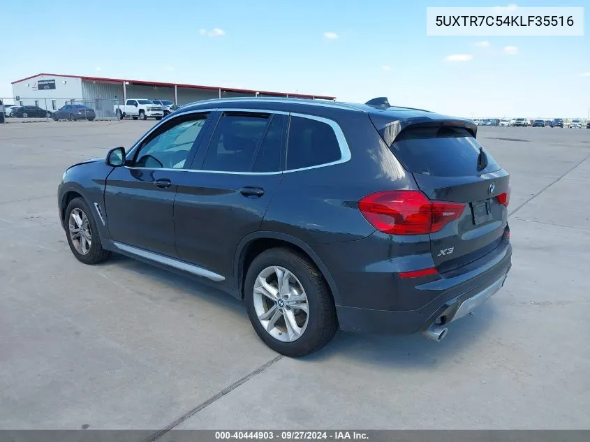 2019 BMW X3 Sdrive30I VIN: 5UXTR7C54KLF35516 Lot: 40444903