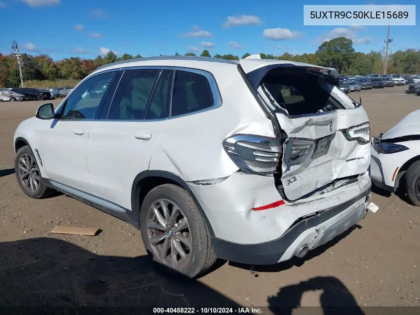 5UXTR9C50KLE15689 2019 BMW X3 xDrive30I