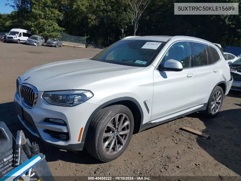 5UXTR9C50KLE15689 2019 BMW X3 xDrive30I