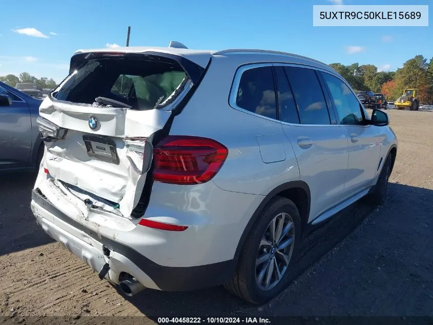 5UXTR9C50KLE15689 2019 BMW X3 xDrive30I