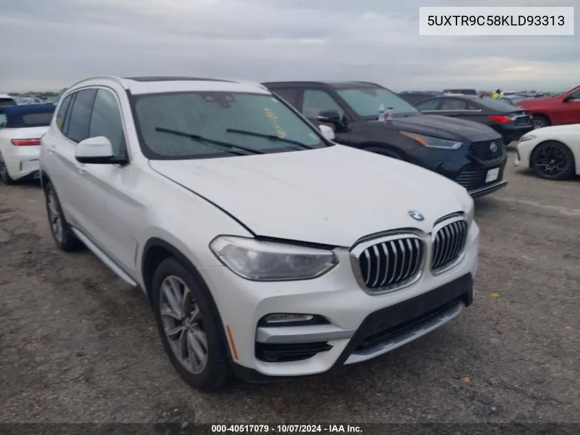 5UXTR9C58KLD93313 2019 BMW X3 xDrive30I