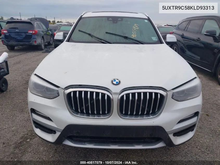 5UXTR9C58KLD93313 2019 BMW X3 xDrive30I