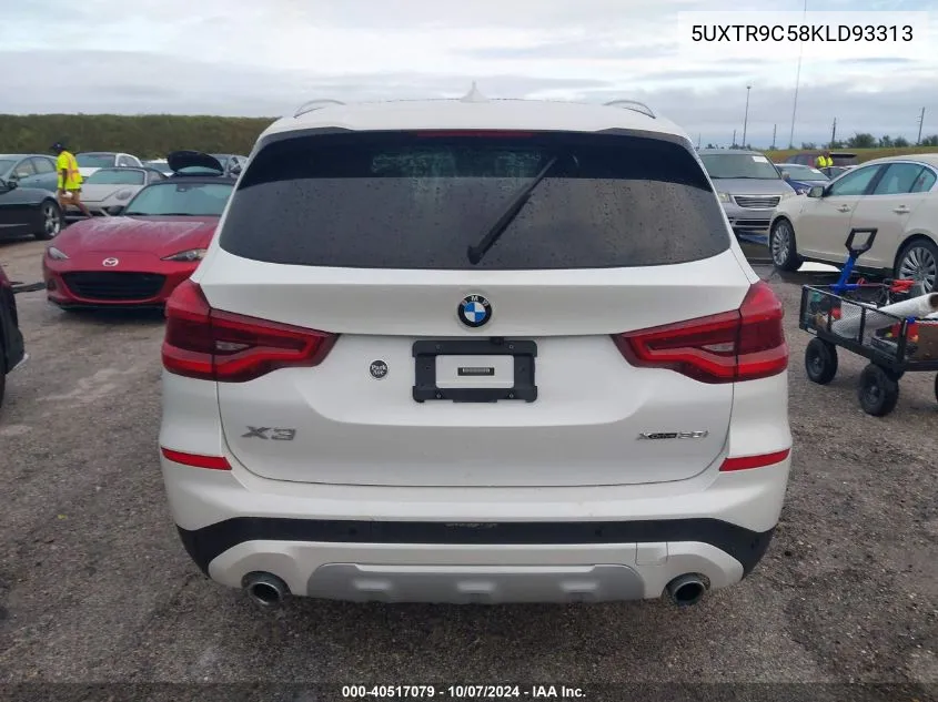 5UXTR9C58KLD93313 2019 BMW X3 xDrive30I