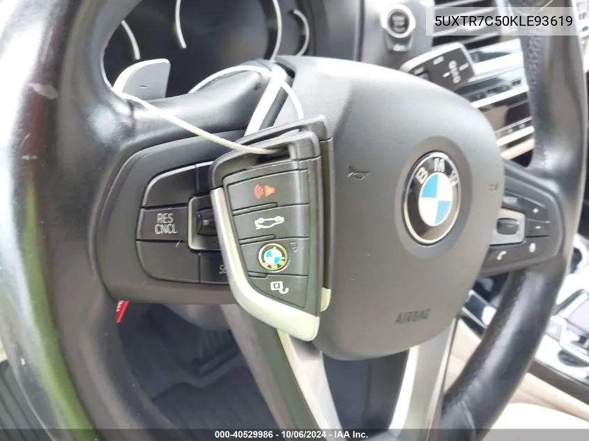 5UXTR7C50KLE93619 2019 BMW X3 Sdrive30I