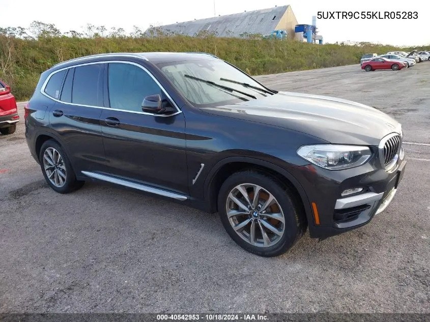 2019 BMW X3 xDrive30I VIN: 5UXTR9C55KLR05283 Lot: 40542953