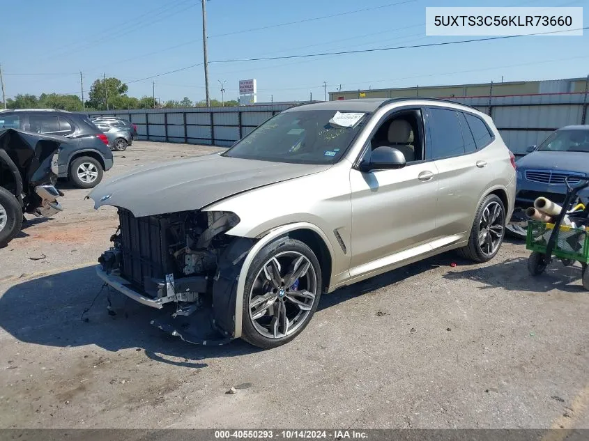 2019 BMW X3 M40I VIN: 5UXTS3C56KLR73660 Lot: 40550293