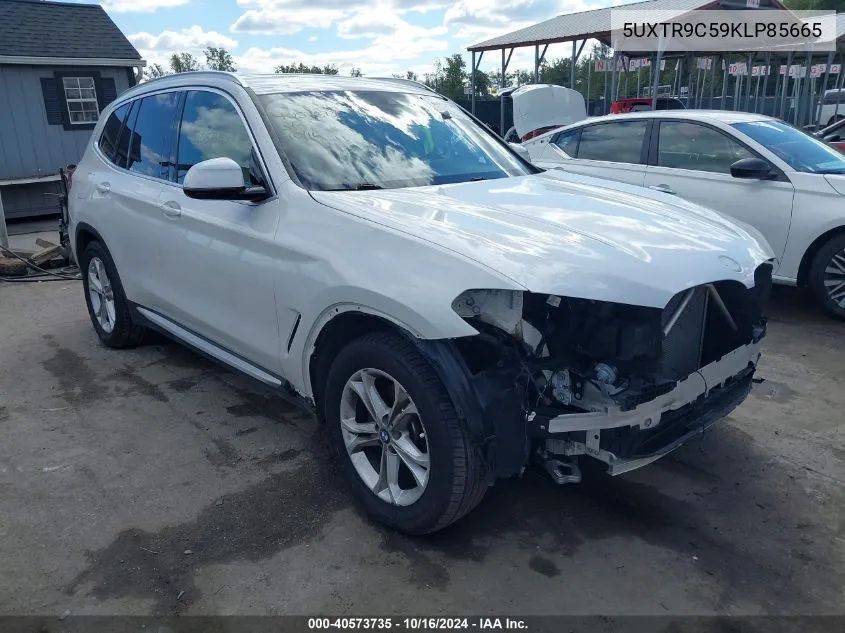 5UXTR9C59KLP85665 2019 BMW X3 xDrive30I