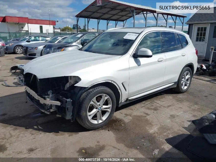 5UXTR9C59KLP85665 2019 BMW X3 xDrive30I