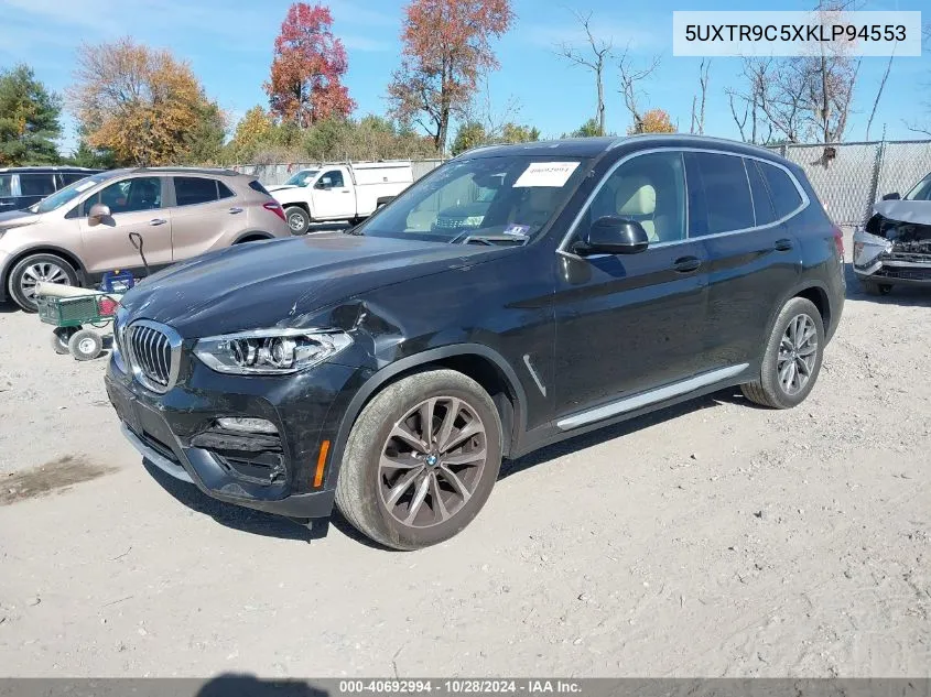 5UXTR9C5XKLP94553 2019 BMW X3 xDrive30I