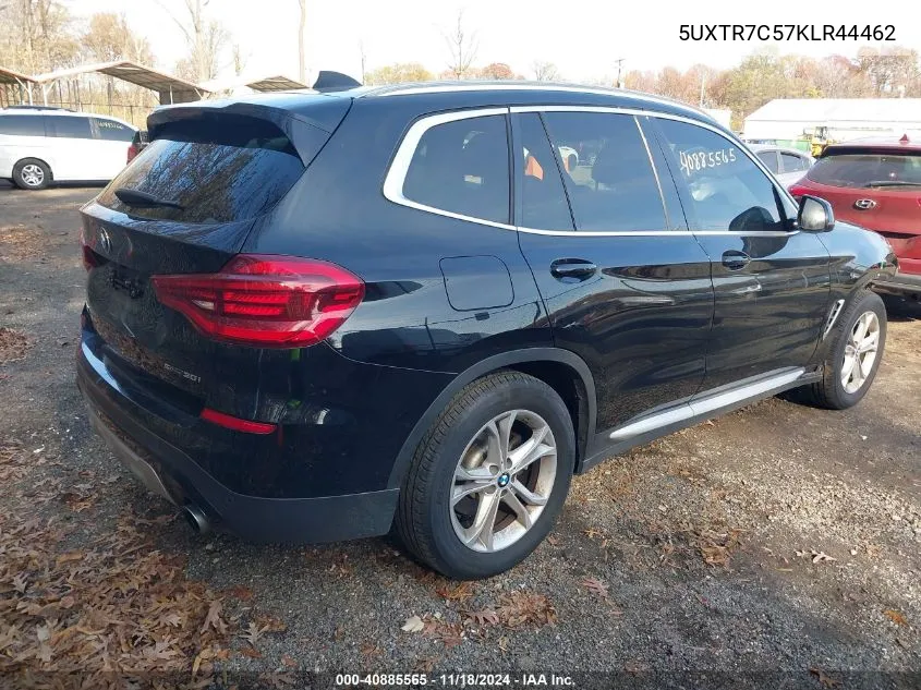 2019 BMW X3 Sdrive30I VIN: 5UXTR7C57KLR44462 Lot: 40885565