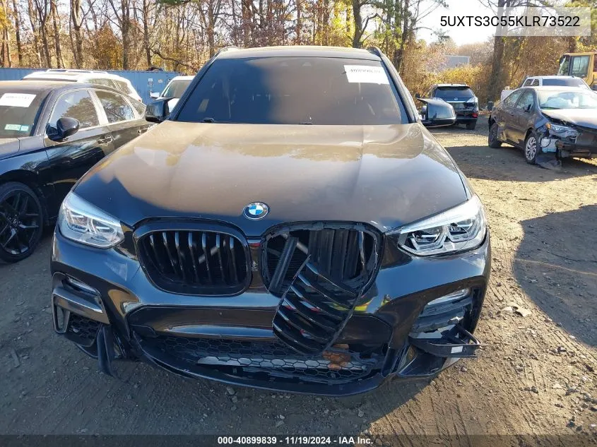 2019 BMW X3 M40I VIN: 5UXTS3C55KLR73522 Lot: 40899839