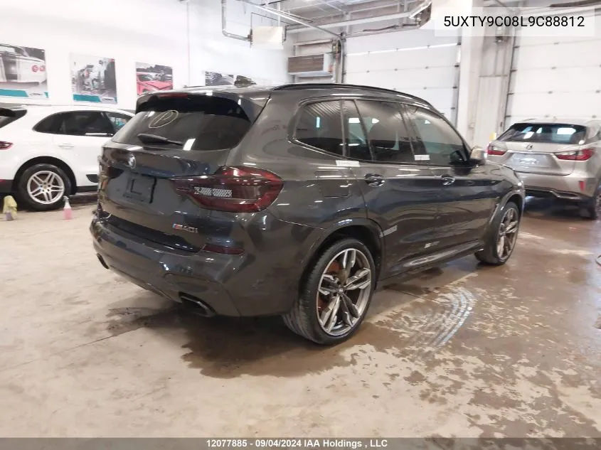 5UXTY9C08L9C88812 2020 BMW X3 xDrivem40I