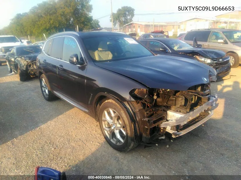 5UXTY5C09L9D66653 2020 BMW X3 xDrive30I